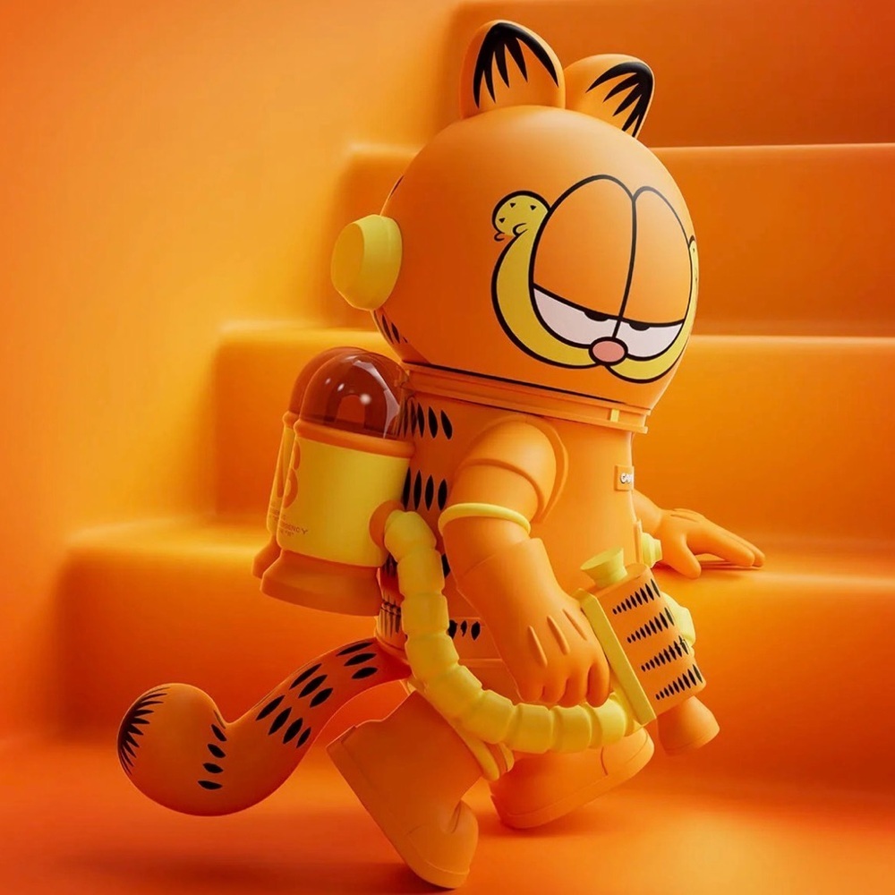 POP MART GARFIELD 400% MEGA SPACE MOLLY 💯AUTHENTIC NEW | SEALED BOX - Picture 4 of 7